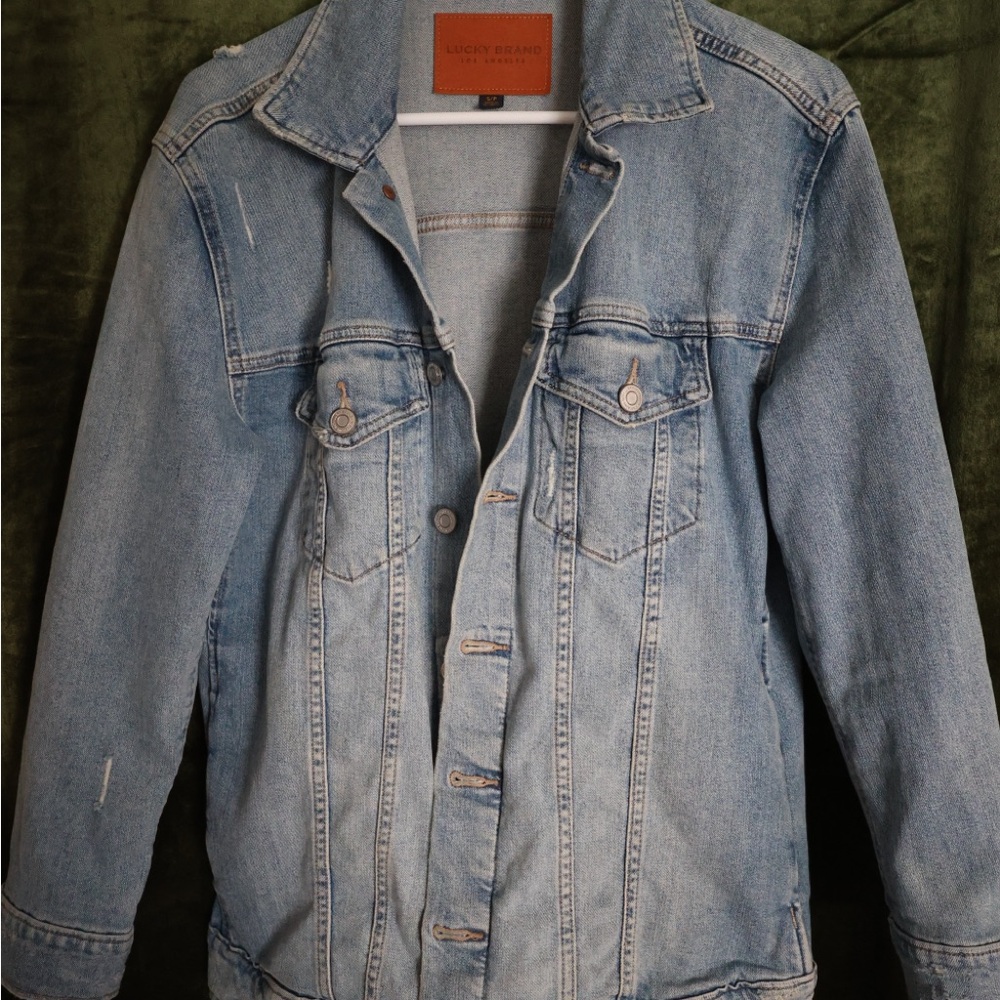 Lucky Brand Blue Classic Jean Jacket